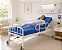 Cama Hospitalar 2 Manivelas Até 150kg + Colchão D-28 (Até 06 Posições) - Supermedy - Imagem 2