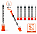 Kit C/50 Seringas de Insulina 1ml (100UI) Agulha Fixa Fina 6 x 0,25mm (31g) - SR - Imagem 3