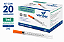 Kit C/20 Seringas de Insulina Agulha Fixa 6mm x 0,25mm 31g 1ml (100UI) - Venper - Imagem 3