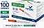 Caixa C/100 Seringas de Insulina 1ml Agulha Fixa 8mm x 0,30mm 30g (100UI) - Venper - Imagem 1