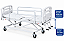 Kit Cama Hospitalar 3 Manivelas S-8800-B + Colchão D-28 - Imagem 2