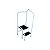 Escada 2 Degraus para Doppler S-0480-6 - Salutem Móveis Hospitalares - Imagem 2