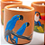 Cerâmica Fauna - Arara Azul (55g) - Imagem 2