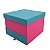 Caixa de Presente 20x20x15 Cartonada Com Gaveta Pink/Bahamas - Imagem 4