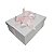 Caixa de Presente 20x25x10 Branca Laco Rosa Claro - Imagem 6