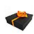 Caixa de Presente 60x60x10 LosAngeles Cartonada DOBRAVEL - Imagem 4