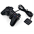 Controle PS2 Dualshock Com Fio - Preto - Importado - Imagem 2