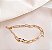 Pulseira de Elos Banhado a Ouro 18k - Imagem 1