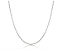 Colar Elos  Banhado a Ouro Branco 70 cm - Imagem 1