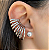 Pircing Fake Espiral 9 fios Banhado a Ouro 18k - Imagem 3