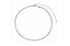 Choker Grumet  Banhado a Ouro Branco - Imagem 2