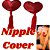Nipple Cover Coração 50 Tons - Imagem 1