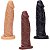 Prótese Sem Vibrador 14,5x3,5cm Êxtase - Imagem 1