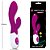 Vibrador Brighty Pretty Love em Silicone Solf Touch com Estimulador Super Silencioso 30 Velocidades - Imagem 1