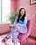 Pijama Longo Suede Feminino - Imagem 2