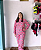 Pijama Soft Conjunto Blusa e Calça Plush Inverno Feminino - Imagem 2