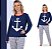 Pijama de Frio Feminino Algodão - Imagem 1