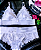 Conjunto Encanto Renda Branco Tam G - Imagem 2