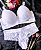 Conjunto Daniele Plus Size Branco - Imagem 1