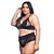 Conjunto Mirna Plus Size em Tule Tallyta Moda Apimentada - Imagem 3