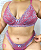 Conjunto Plus Bicolor Com Aro REF 223 - Imagem 6