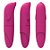 Vibrador Ponto G Aveludado Golfinho - Cores Sortidas - Imagem 4