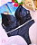 Conjunto de Lingerie Plus Size Tamanho 50 Preto - Imagem 2