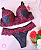 Conjunto de Lingerie Com Bojo Detalhes em Renda Tamanho GG - Imagem 1