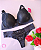 Conjunto de Lingerie Com Bojo Detalhes em Renda Tamanho GG - Imagem 1