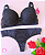 Conjunto de Lingerie Com Bojo Detalhes em Renda Tamanho GG - Imagem 1