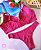 Conjunto de Lingerie Plus Size Cropped Canelado Tamanho 50 - Imagem 3