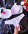 Conjunto Secret Branco GG Rendado Feminino - Imagem 3
