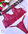 Conjunto Tule Bordado Love Sem Bojo - Imagem 2