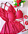 Kit Plus Size Lingerie Completo Vermelho - Imagem 1