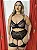 Conjunto Lingerie Gabi Plus Size com Cinta Liga - Imagem 5