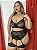 Conjunto Lingerie Gabi Plus Size com Cinta Liga - Imagem 1