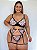 Trio Lingerie Maria Plus Size com Cinta Liga - Imagem 5
