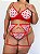 Trio Lingerie Maria Plus Size com Cinta Liga - Imagem 7