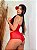 Conjunto Baby Doll Tule Vermelho Trio REF 795 - Imagem 4