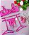 Conjunto Aro Trio Erotic REF 3055 Com Cinta Liga - Imagem 1