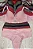 Conjunto Lingerie Drapeado c/ Strass e Fio Duplo REF 19122 - Imagem 2