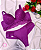 Conjunto Lingerie Fúcsia com Bojo Tamanho G - Imagem 1