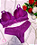 Conjunto Lingerie Fúcsia com Bojo Tamanho G - Imagem 2