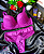 Conjunto de Lingerie Renda Fúcsia Tamanho M - Imagem 1
