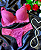 Conjunto de Lingerie em Poliamida Rose Tamanho M - Imagem 1