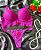 Conjunto de Lingerie Renda Roxo Tamanho M - Imagem 1