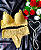 Conjunto de Lingerie Renda Amarelo Tamanho M - Imagem 1