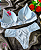 Conjunto de Lingerie Azul Tamanho GG - Imagem 3