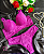 Conjunto de Lingerie Roxo Tamanho G - Imagem 4