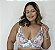 Sutiã Avulso Bicolor Plus Size Sem Bojo Com Aro - Imagem 1